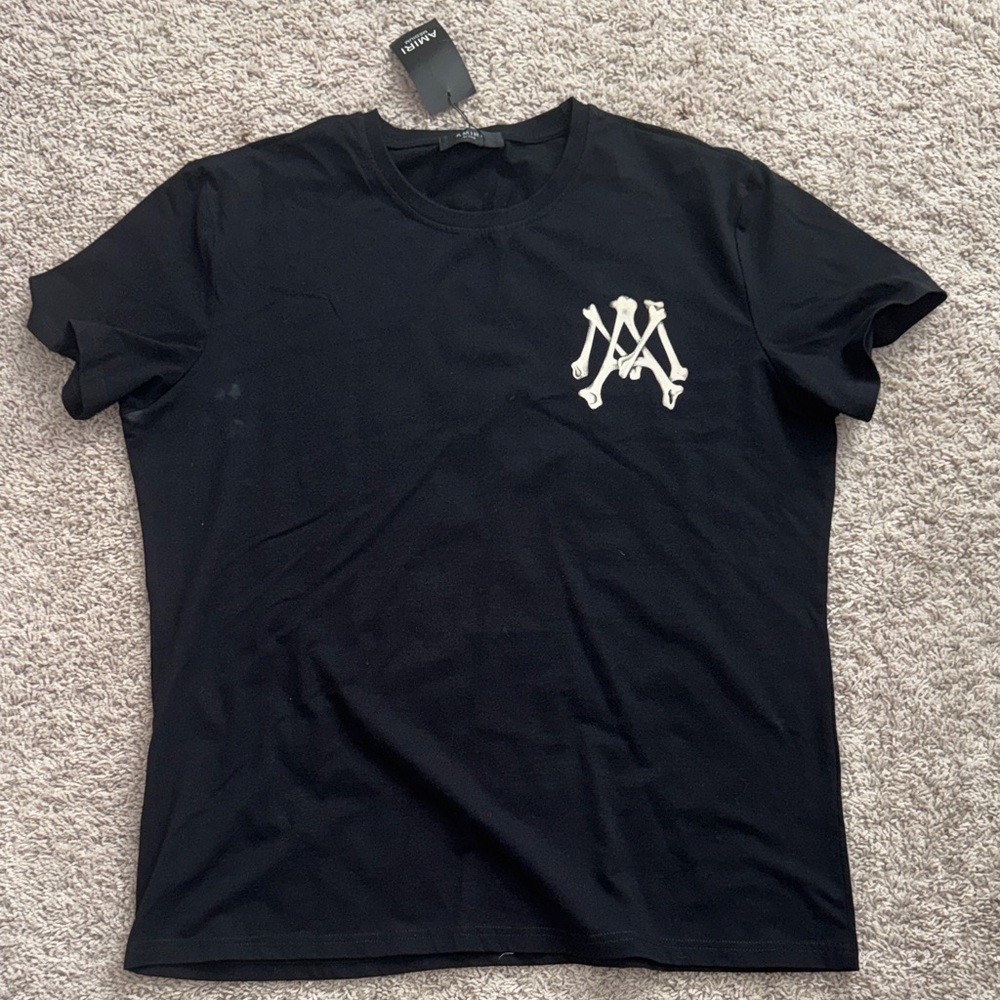 Men's Black Graphic Logo T-Shirt